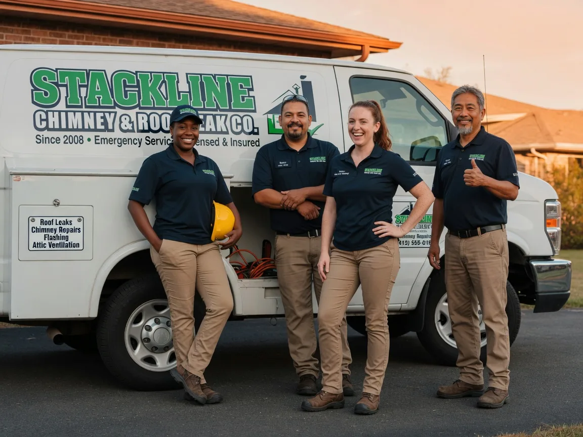 Chimney flashing repair company in Hardtner, KS